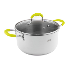 Кастрюля с крышкой Hitt Colorfest 3,1 л свежий лайм