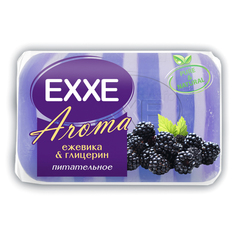 Туалетное крем-мыло Exxe "Ежевика и глицерин" 80 г