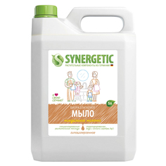 Жидкое мыло Synergetic для мытья рук Миндальное молочко 5 л