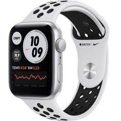 Смарт-часы Apple Watch Nike SE 44 мм MYYH2RU/A серебристый