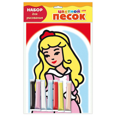 Раскраска Hatber "Раскрась песком. Милая принцесса" Хатбер пресс