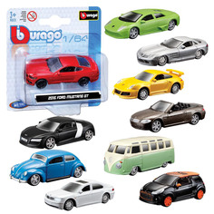 Металлическая машинка Bburago 1:64 в ассортименте