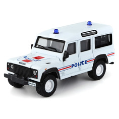 Машинка полицейская Bburago "Emergency Land Rover Defender 1:50