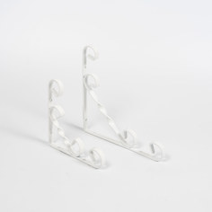 Консоль Vormann decor 205х205х13мм белый 25кг