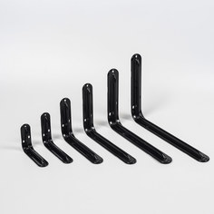 Консоль Vormann format 345х230х41мм черный 55кг