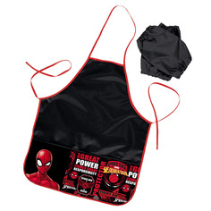 Фартук для труда Hatber "Человек-паук" с двумя карманами + нарукавники