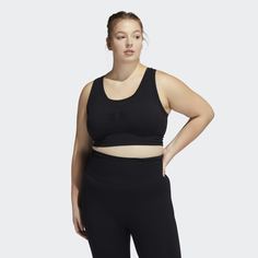 Спортивный бра Studio (Plus Size) adidas Performance