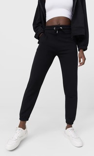 Stradivarius Комплект Из Джоггеров И Худи На Молнии Черный M