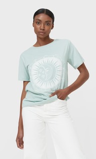 Stradivarius Футболка С Рельефным Принтом «Мистика» Multicolor M