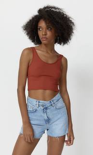 Stradivarius Укороченный Топ На Бретелях Multicolor Xl