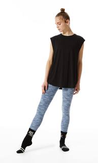 Stradivarius Футболка Из Ткани Купро Черный Xl