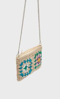 Stradivarius Сумка Из Кружева Кроше С Плечевым Ремнем Multicolor 103