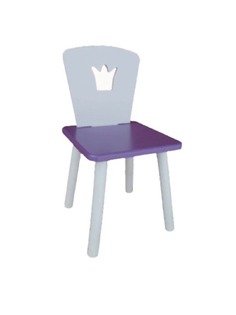 Стул детский Маленькая Страна Корона фиолетовый