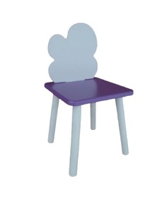 Стул детский Маленькая Страна Облако Фиолетовый