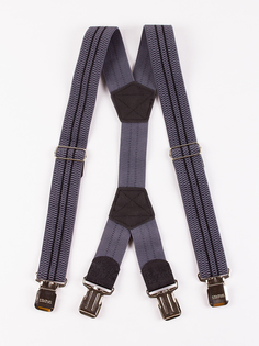 Подтяжки мужские DAIROS GD22500316 серо-черные