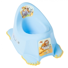 Горшок туалетный Tega Baby Safari синий