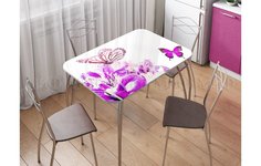 Обеденный стол Миф Весна, разноцветный