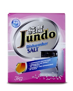 Соль для посудомоечных машин ионизированная серебром Jundo , 3 кг