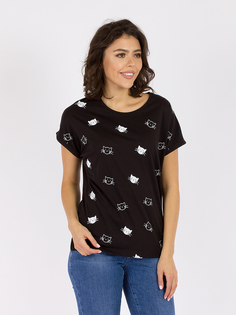 Футболка женская DAIROS GD69300936 черная M