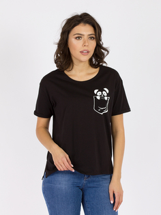 Футболка женская DAIROS GD69300932 черная XL