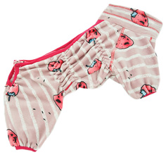 Комбинезон для собак FOR MY DOGS FW864-2020, женский, розовый, 12, длина спины 37 см