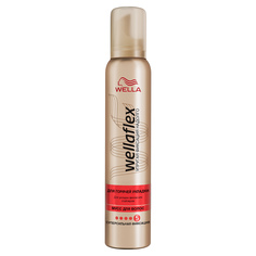 Мусс для волос Wella Wellaflex супер-сильной фиксации для горячей укладки 200 мл