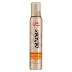 Мусс для волос Wella Wellaflex Кудри и локоны сильной фиксации 200 мл