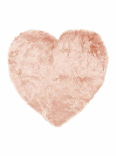 Коврик Cердце LUCKY 74х80, розовый M000115