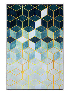 Коврик универсальный LUCKY 60х90см, зелёный/жёлтый M111221