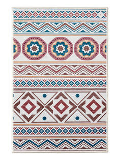 Коврик универсальный LUCKY 40х60см, бежевый/красный M111209