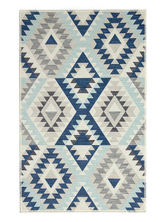 Коврик универсальный LUCKY 50х80см, синий/серый M111200