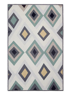 Коврик универсальный LUCKY 50х80см, молоко/зелёный M111217