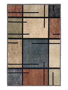 Коврик универсальный LUCKY 40х60см, коричневый/серый M111190