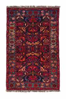 Антикварный Ковер ручной работы Orazbai Collection Бижов Или Ладжади Из Микраха