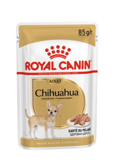 Влажный корм для собак ROYAL CANIN Chihuahua Adult, чихуахуа, мясо, 85г