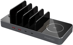 Беспроводное зарядное устройство Prestigio ReVolt A6 6-in-1 (SU2PCS106ASG)