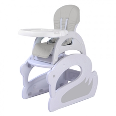 Стульчик-трансформер для кормления Pituso Swan Grey Серый