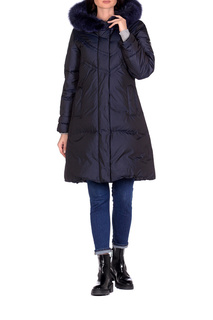 Пуховик-пальто женский RIO VERTI R115358 синий 38