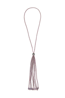 Колье женское Asavi Jewel NC911047 фиолетовое, 90-100 см