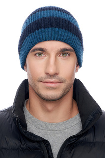 Шапка бини мужская Marhatter MMH10900 морская волна р.59