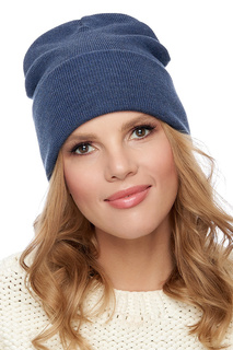 Шапка бини женская Marhatter MWH9888/3 синяя р.58