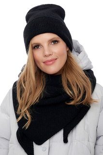 Косынка женская Marhatter MWS10825 черная, 155х60 см