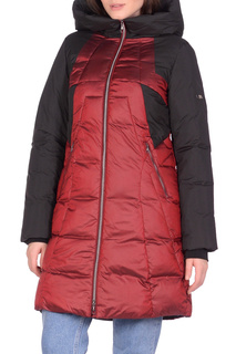 Пуховик женский D`imma 2003 красный 50