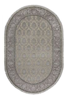 Ковер коллекции «Agra R» RO131-CRE-BEI(REIN-1)(Oval) 191 х 297 см 48416 Kover.Ru