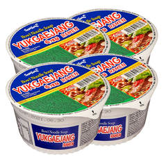 Лапша б/п Юкедзянг острая со вкусом говядины Samyang чашка 86 г х 4 шт