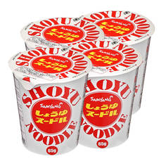 Лапша быстрого приготовления Shoyu со вкусом соевого соуса Samyang, стакан 65 г х 4 шт