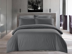 Пододеяльник Edelson сатин страйп 145х215, ESS-15-М_вулкан