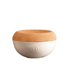 Емкость Emile Henry для хранения соли, крем