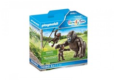 Конструктор Playmobil Горилла с малышом 70360