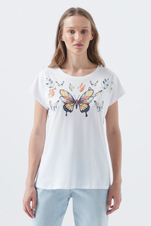 Футболка женская Mavi 168778-620 белая XS